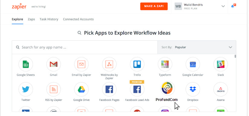 ProFundCom Integrates with Zapier to help marketing automation