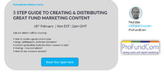 REPLAY::5 Step Guide to Creating & Distributing Great Fund Marketing Content
